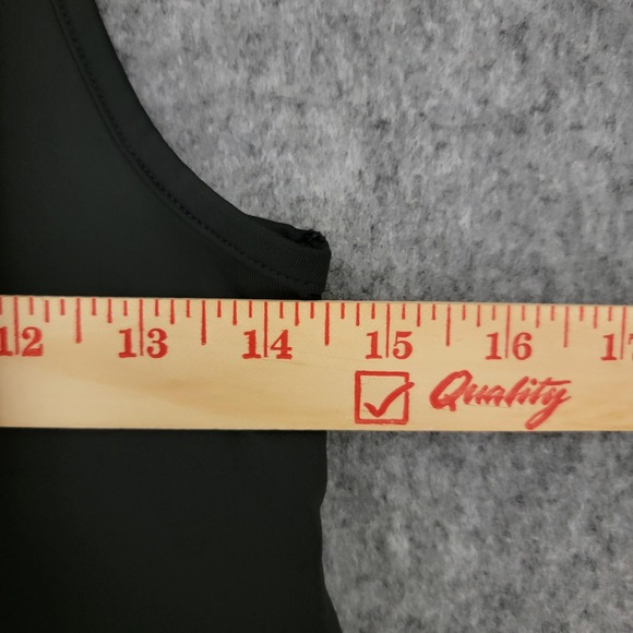 Gymshark Tank Top Womens S Black Racerback Training Vest Stretch Logo Gym - Picture 8 of 10